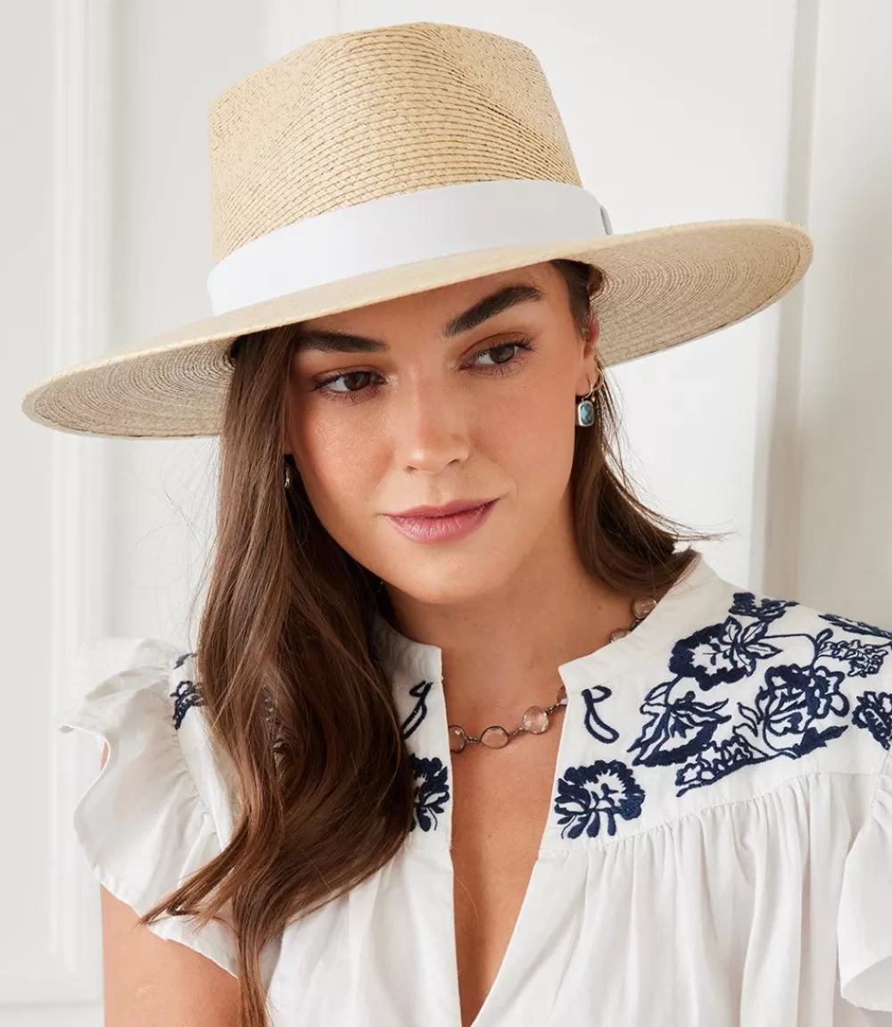 Arrow Crown Straw Hat>Karen Kane Outlet