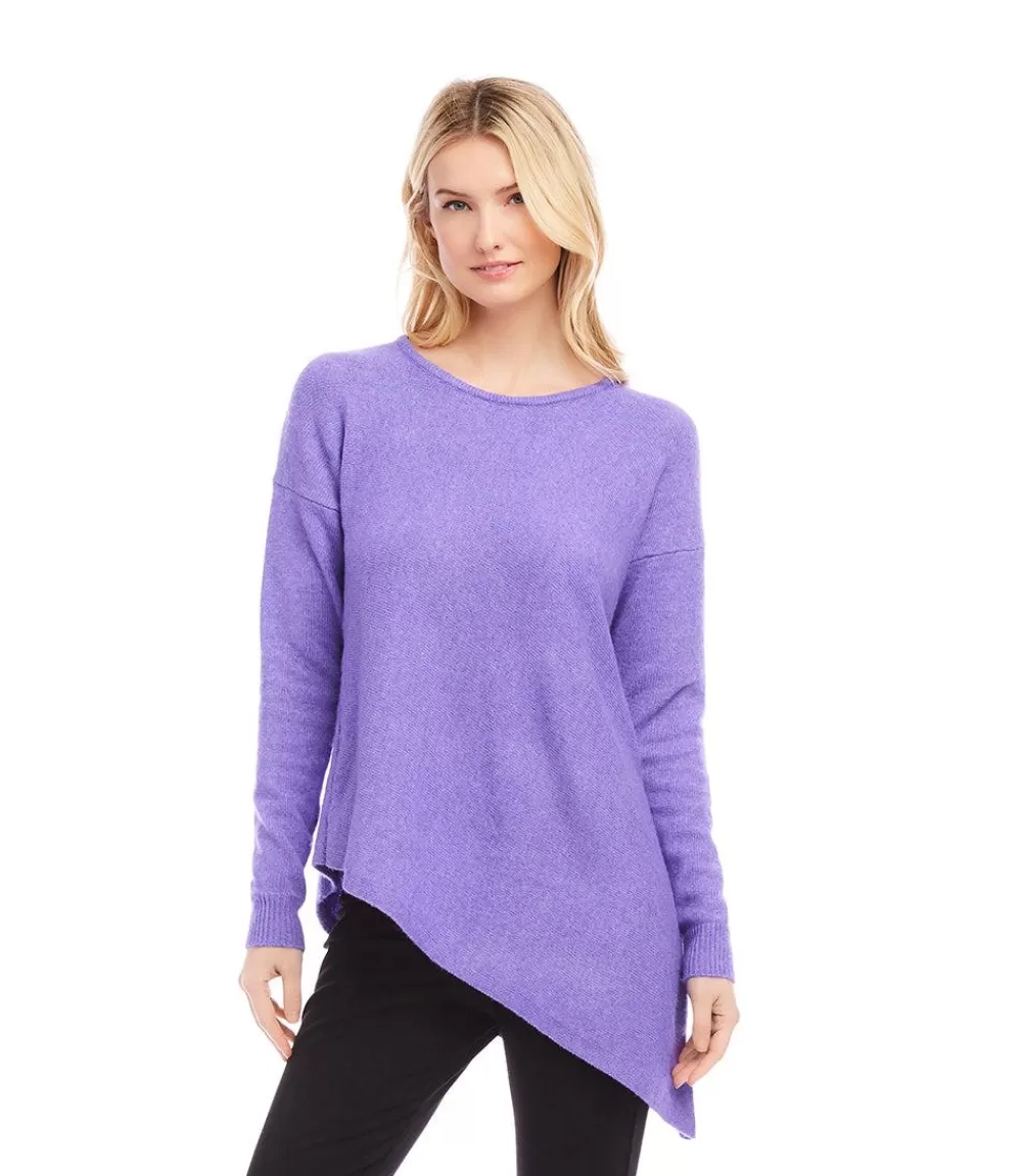 Asymmetric Sweater>Karen Kane Cheap