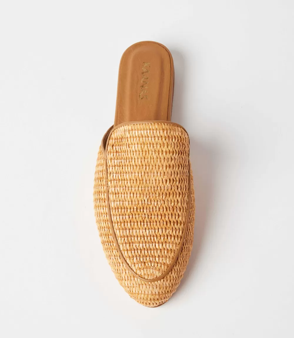 Basketweave Mules>Karen Kane Clearance