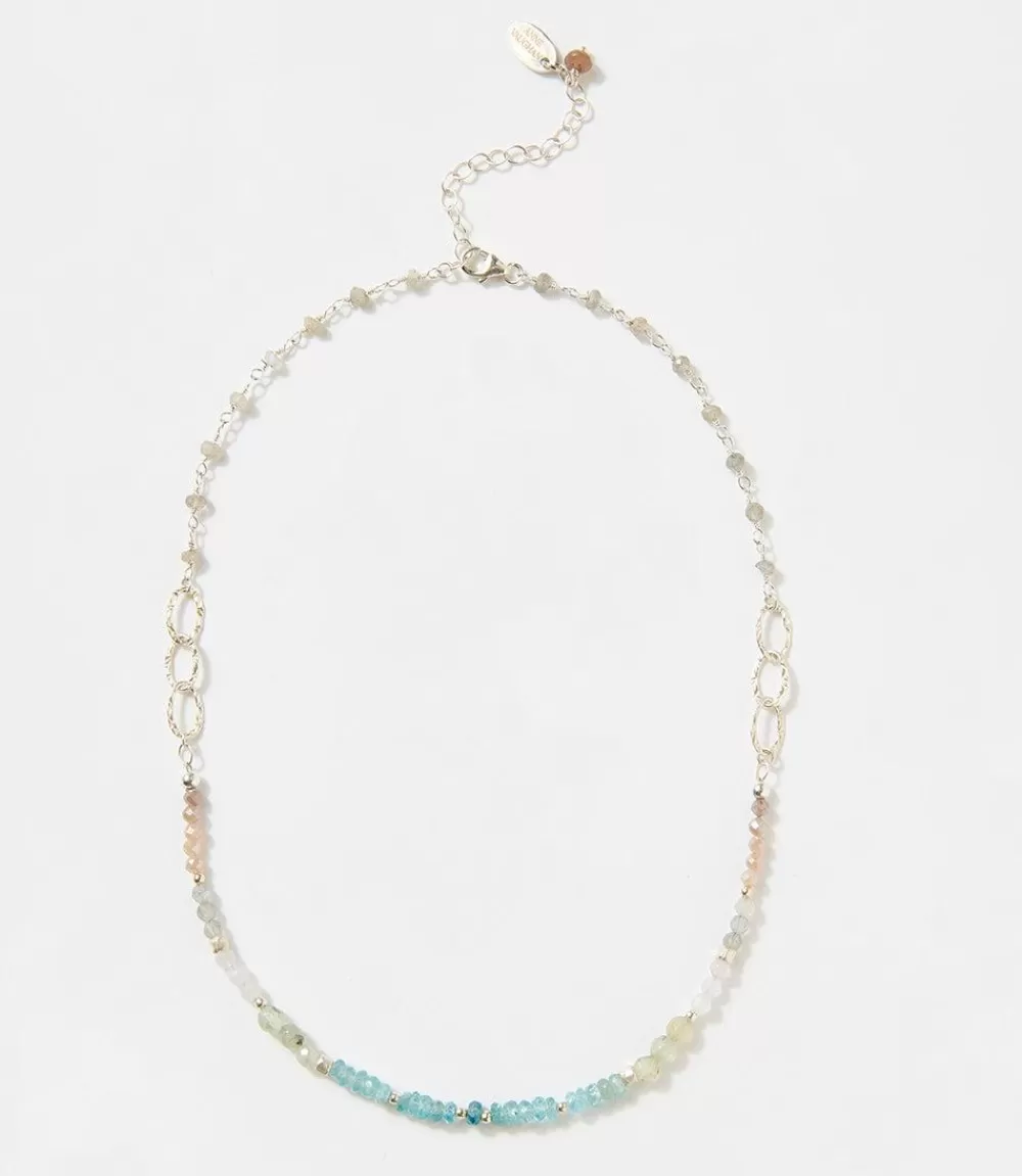 Beaded Gemstone Necklace>Karen Kane Outlet