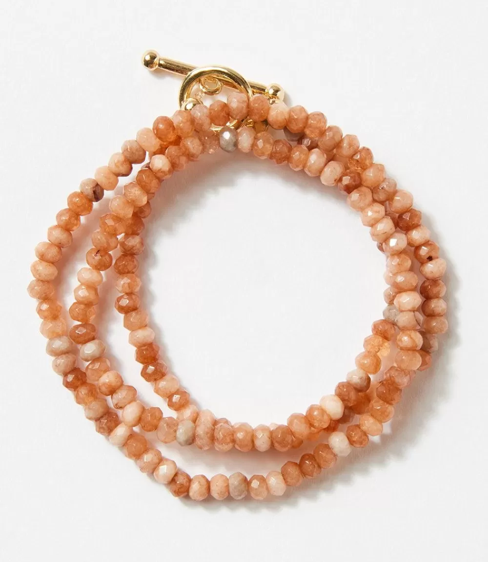 Beaded Gemstone Toggle Bracelet>Karen Kane Outlet