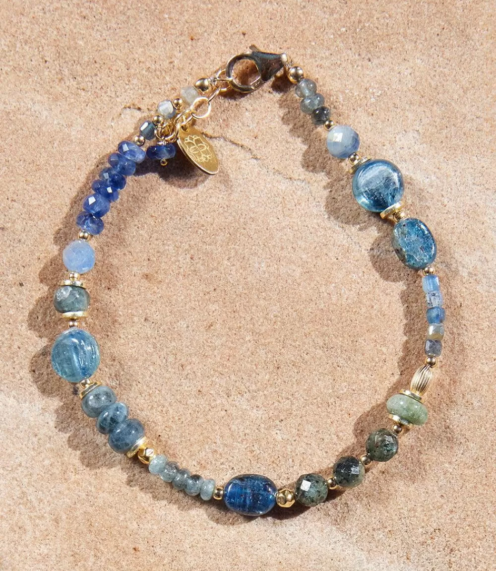 Beaded Kyanite Bracelet>Karen Kane Hot