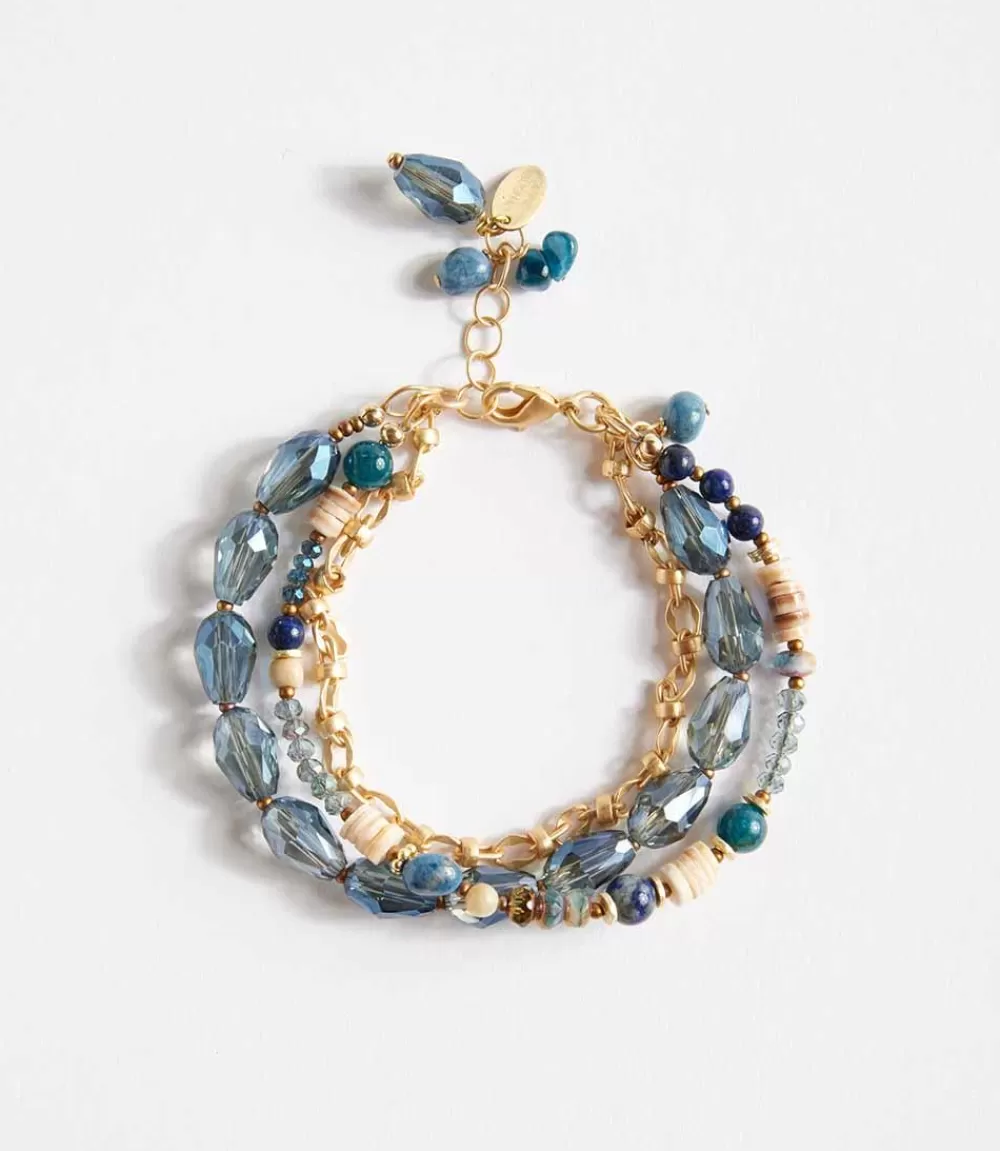 Beaded Multistrand Bracelet>Karen Kane Cheap