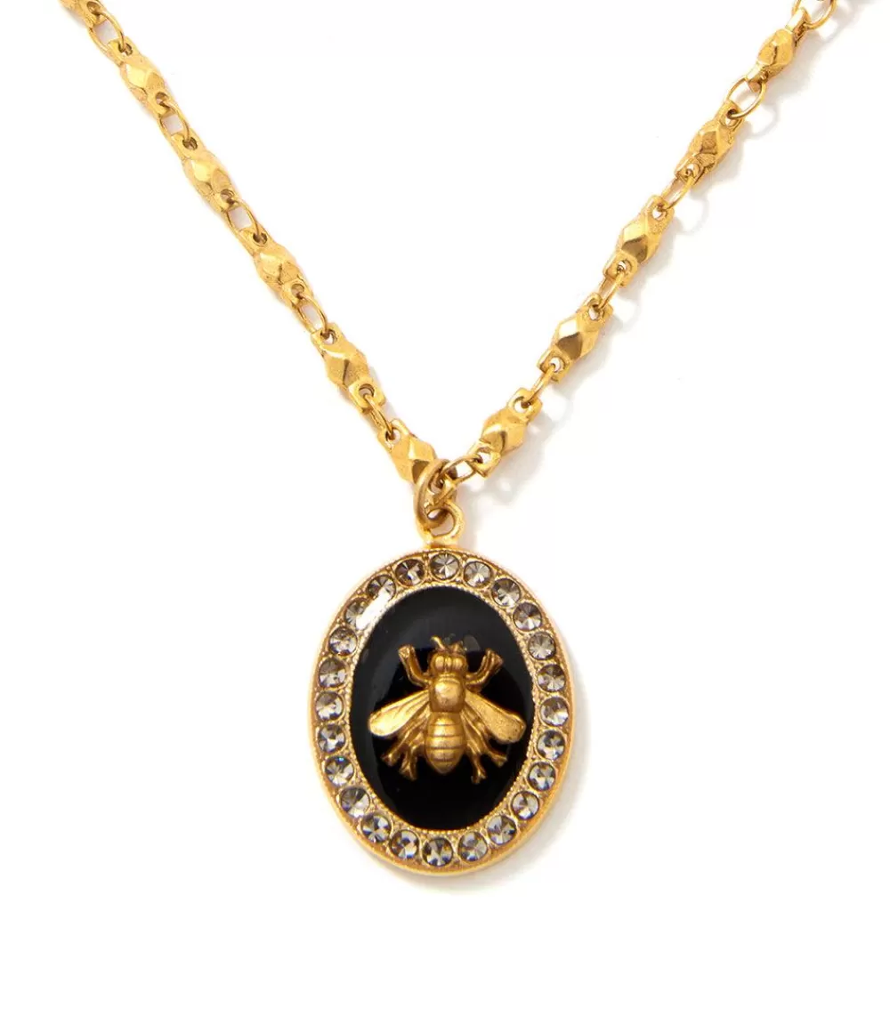 Bee Charm Necklace>Karen Kane Discount