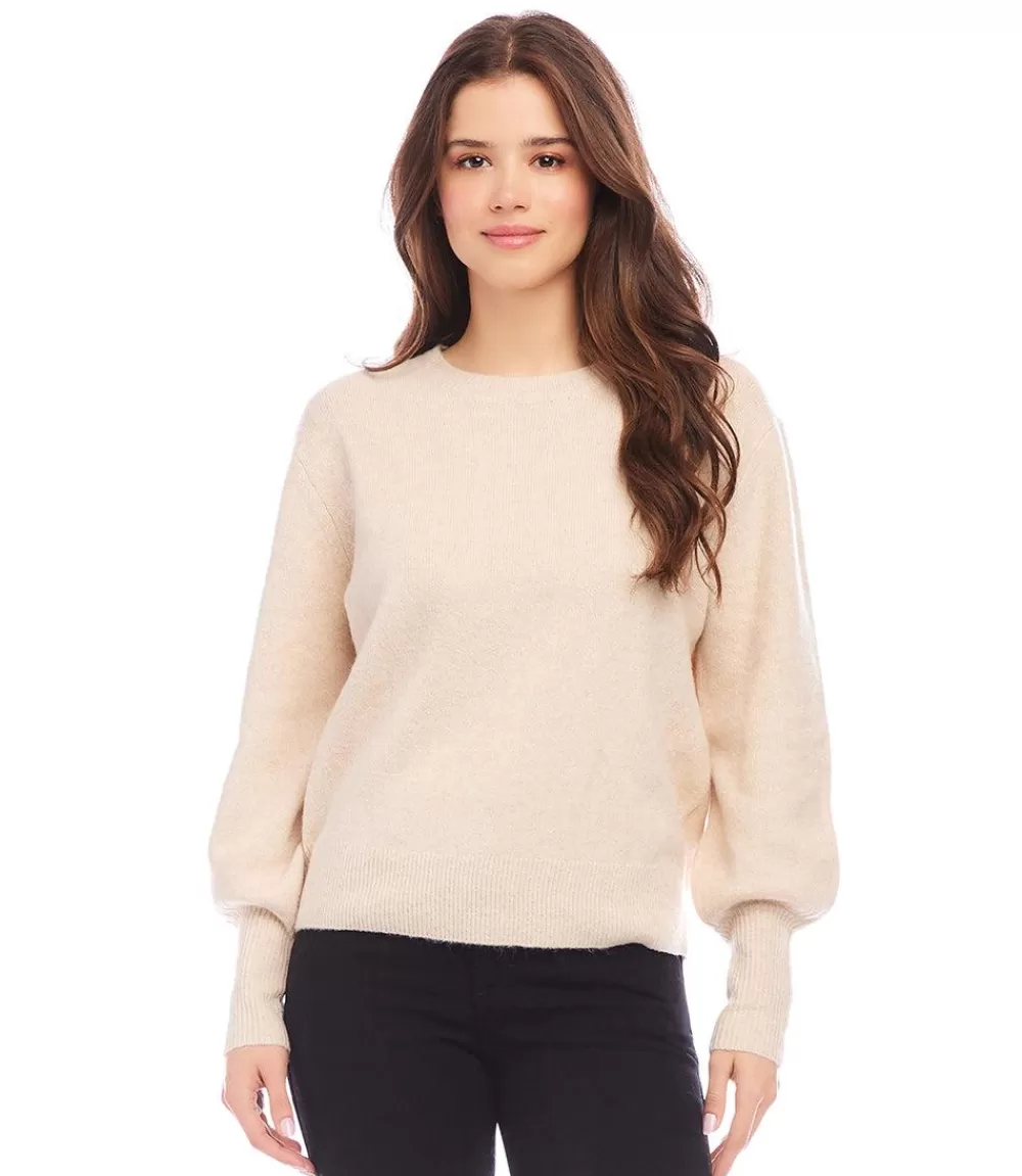 Blouson Sleeve Sweater>Karen Kane Discount