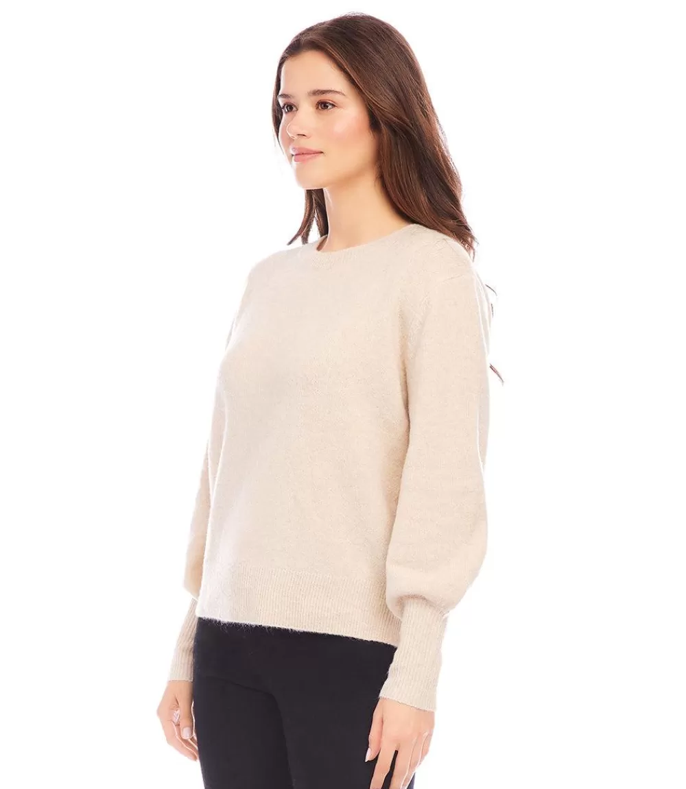 Blouson Sleeve Sweater>Karen Kane Discount