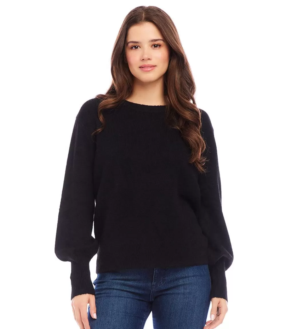 Blouson Sleeve Sweater>Karen Kane Discount