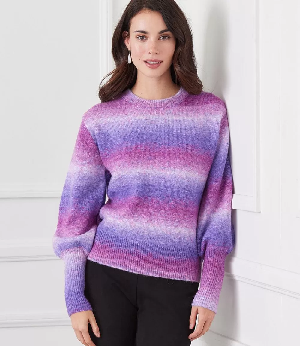 Blouson Sleeve Sweater>Karen Kane Cheap