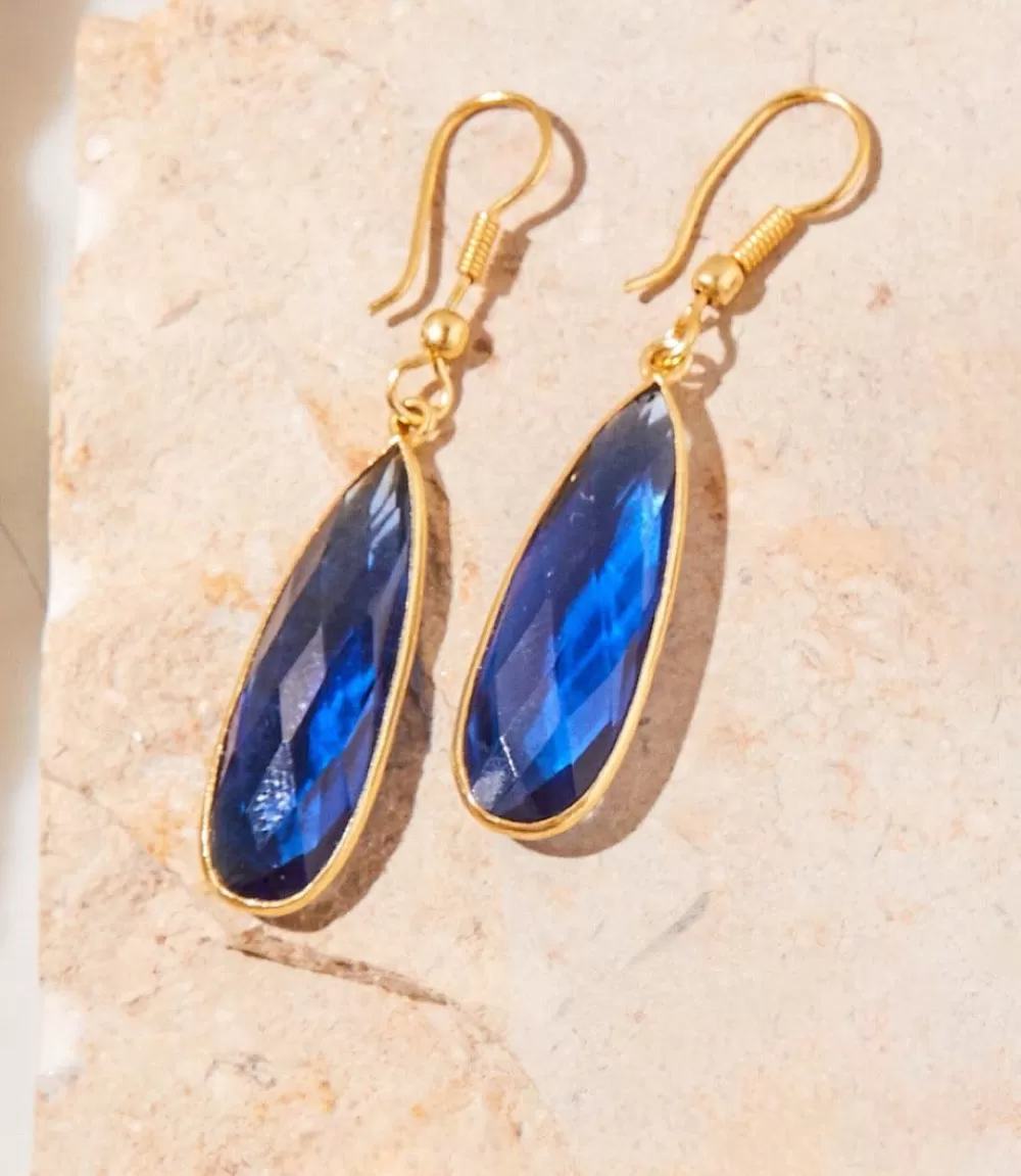 Blue Quartz Earrings>Karen Kane Best Sale