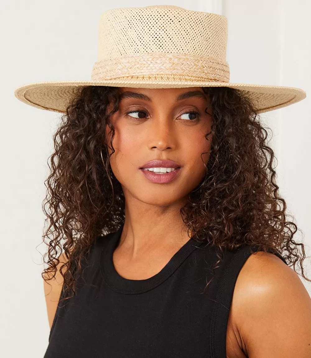 Braided Boater Hat>Karen Kane Outlet