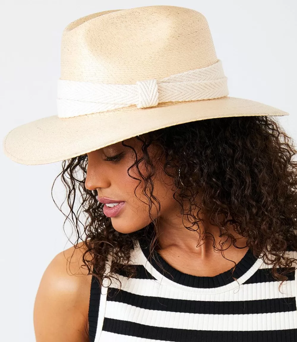 Braided Fedora Straw Hat>Karen Kane Sale