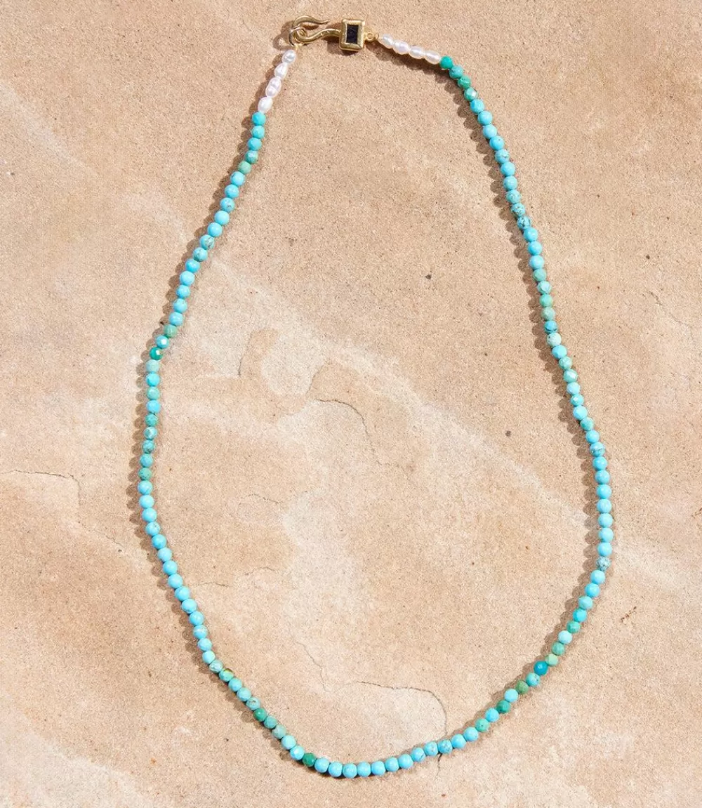 Chan Luu Beaded Stone Necklace>Karen Kane Store