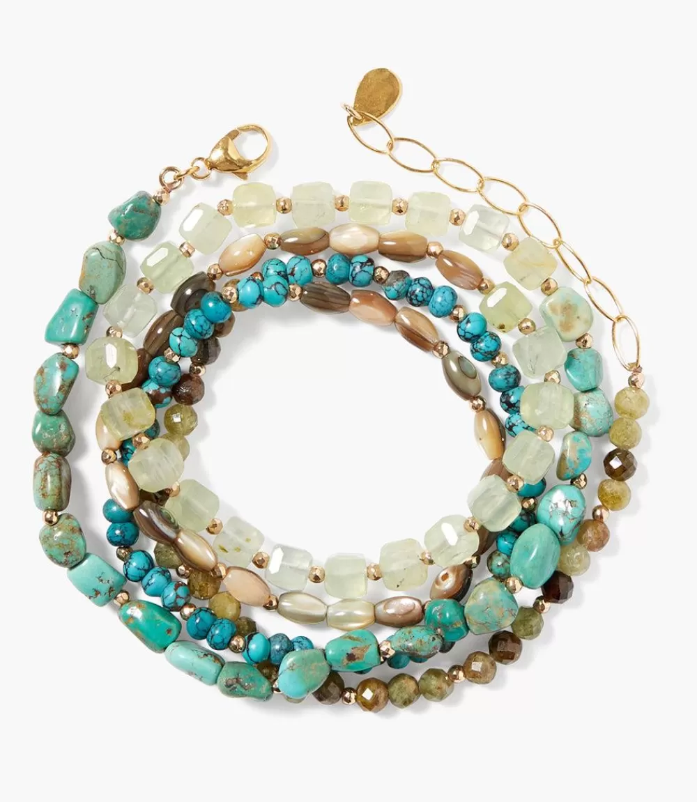 Chan Luu Beaded Wrap Bracelet>Karen Kane Fashion