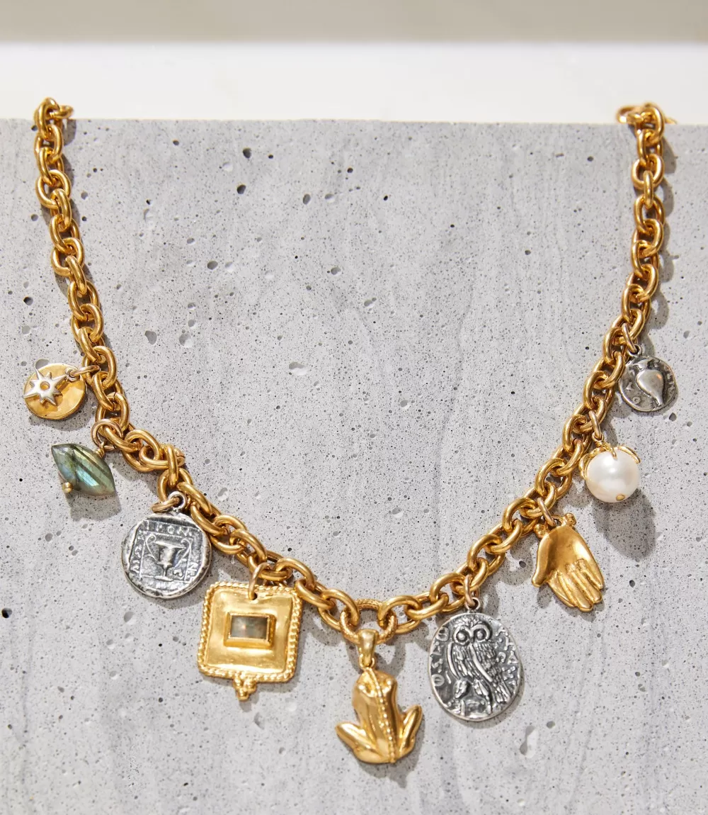 Chan Luu Charm Station Necklace>Karen Kane New