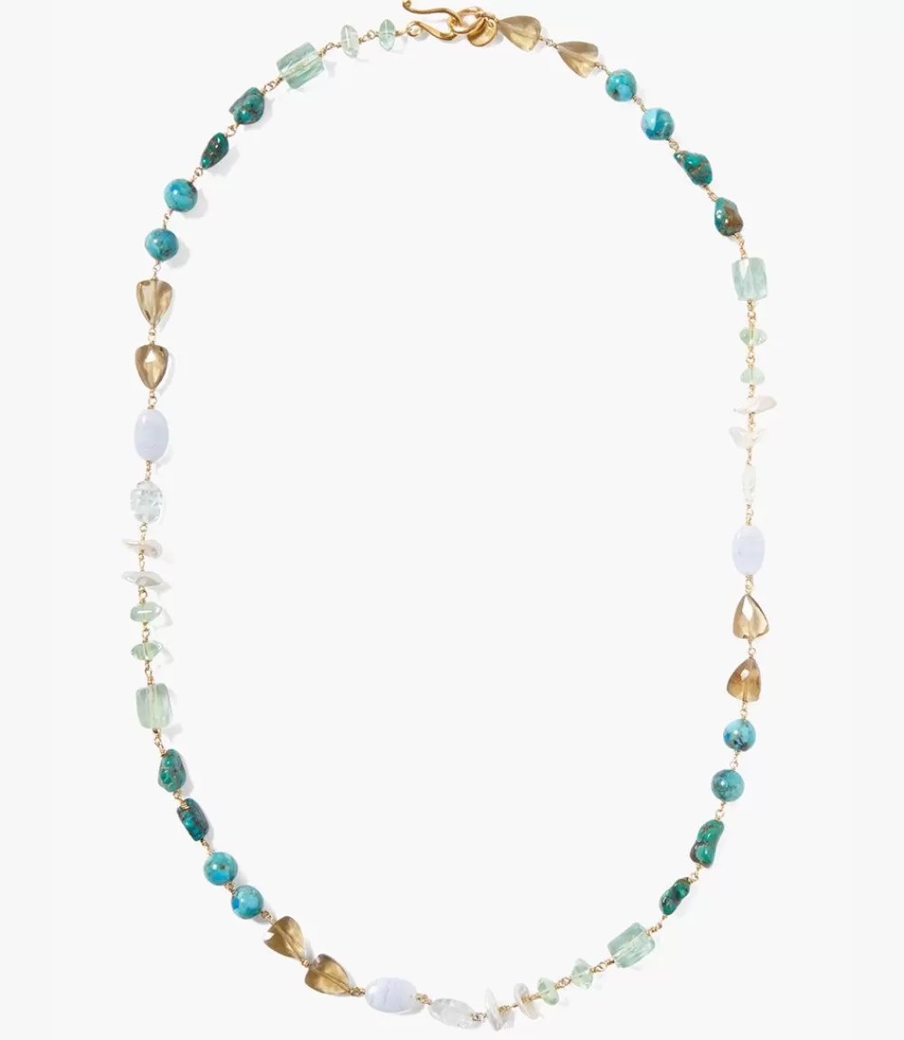 Chan Luu Gemstone And Pearl Necklace>Karen Kane Fashion