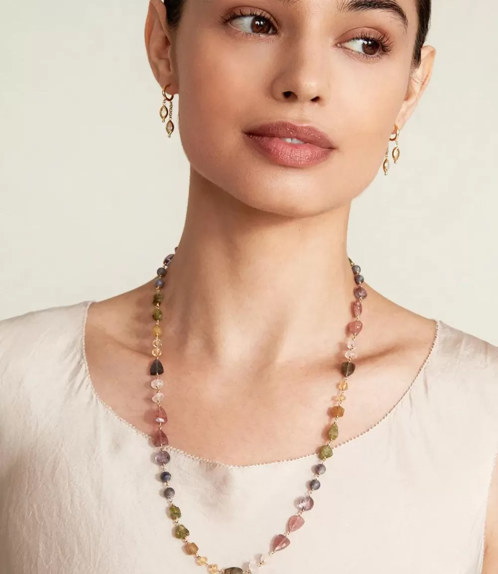 Chan Luu Gemstone And Pearl Necklace>Karen Kane Best