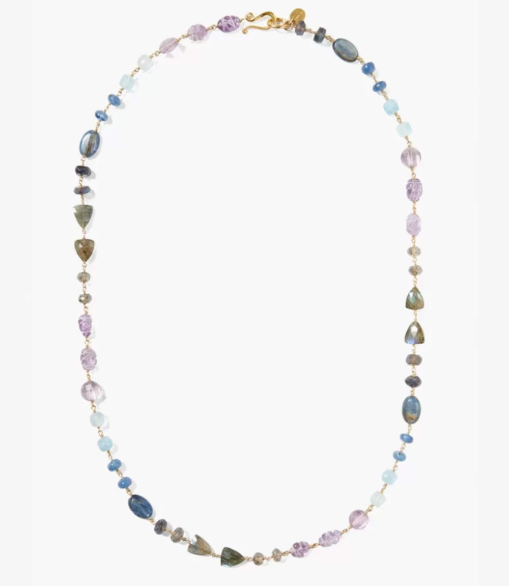 Chan Luu Gemstone And Pearl Necklace>Karen Kane New