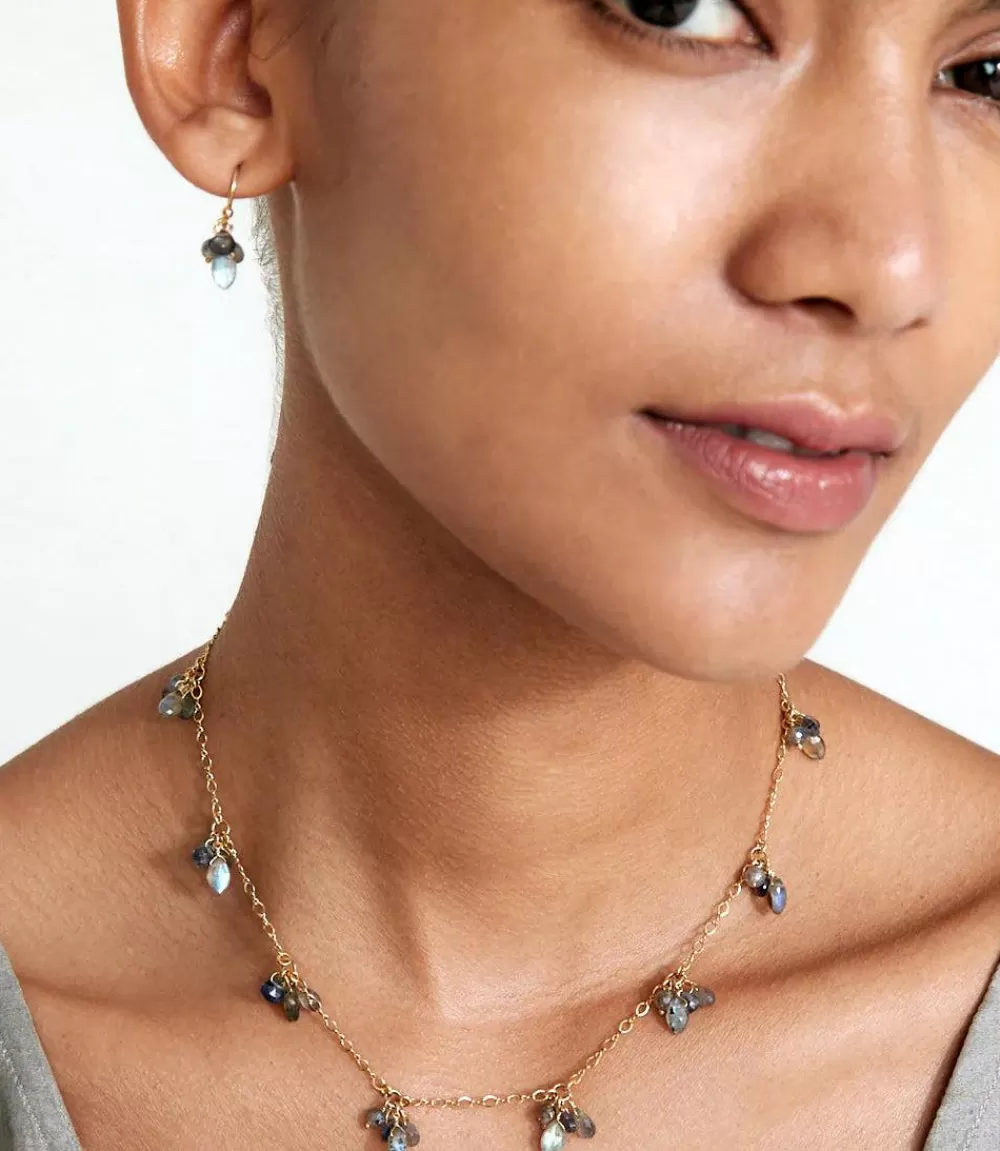 Chan Luu Gemstone Cluster Necklace>Karen Kane Hot