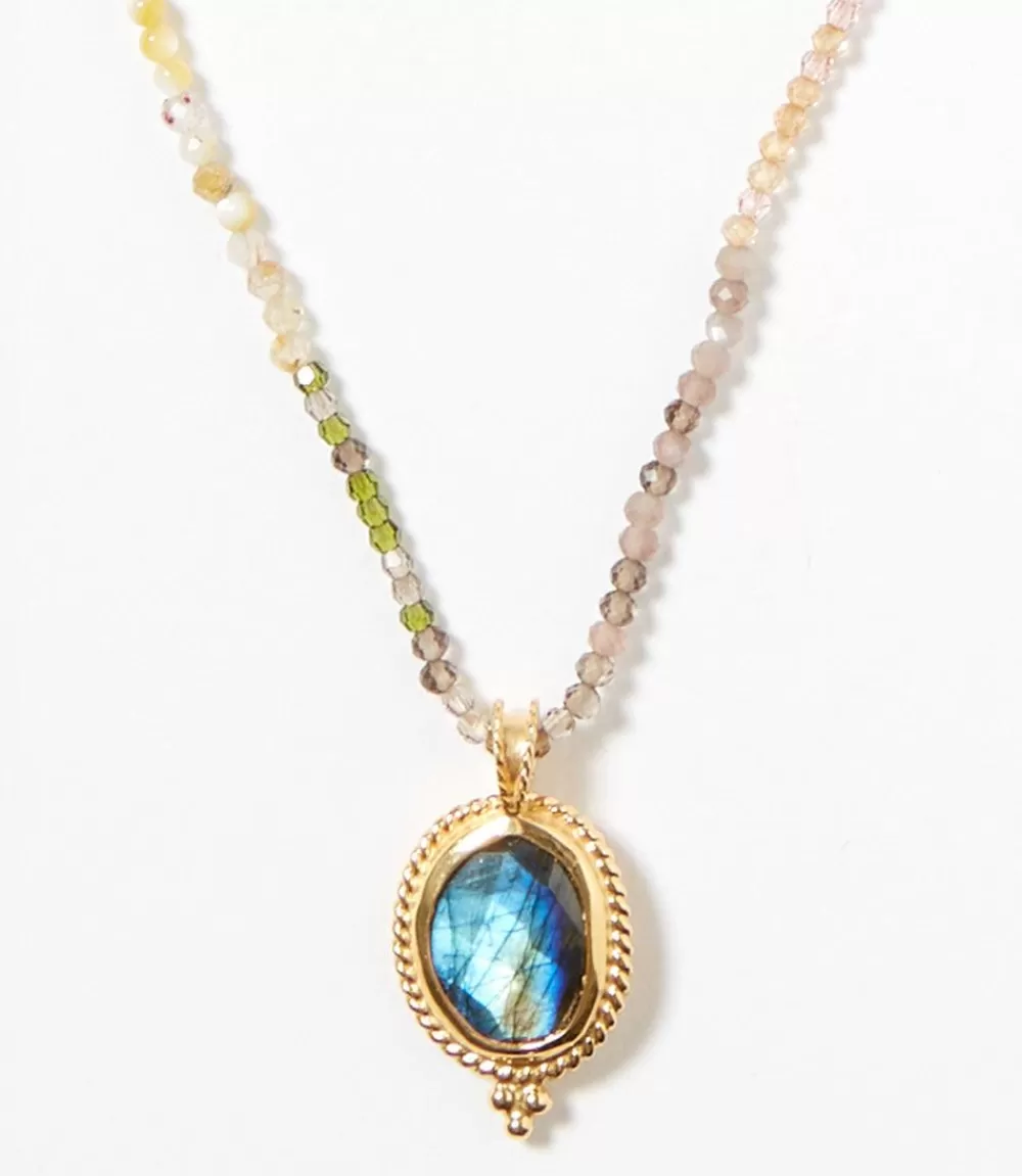 Chan Luu Gemstone Pendant Necklace>Karen Kane Flash Sale