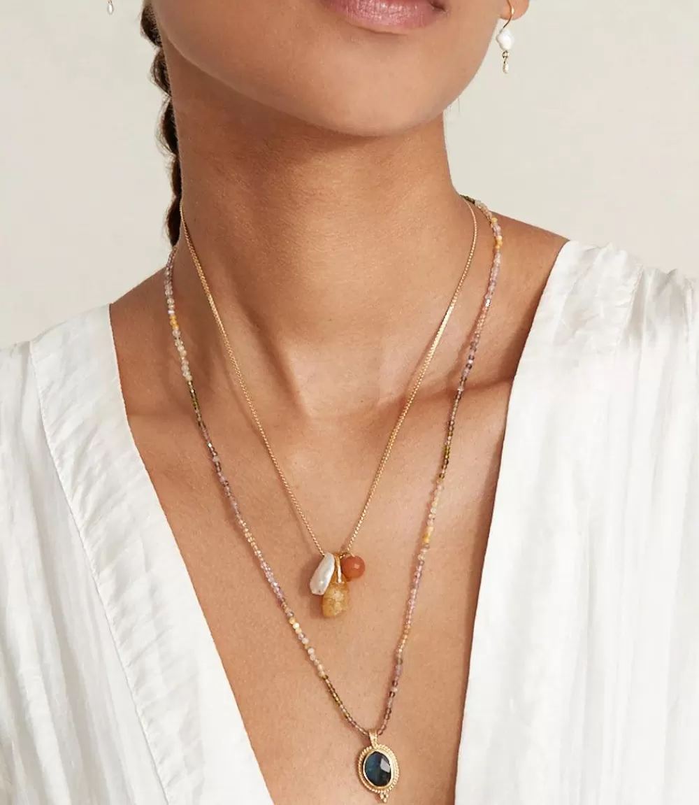 Chan Luu Gemstone Pendant Necklace>Karen Kane Flash Sale