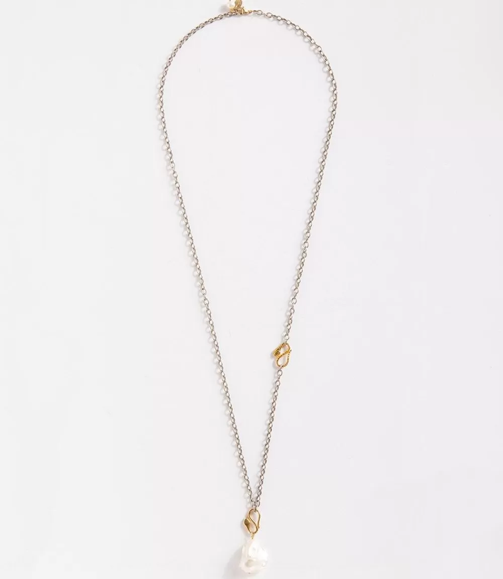 Chan Luu Pearl Pendant Necklace>Karen Kane Shop