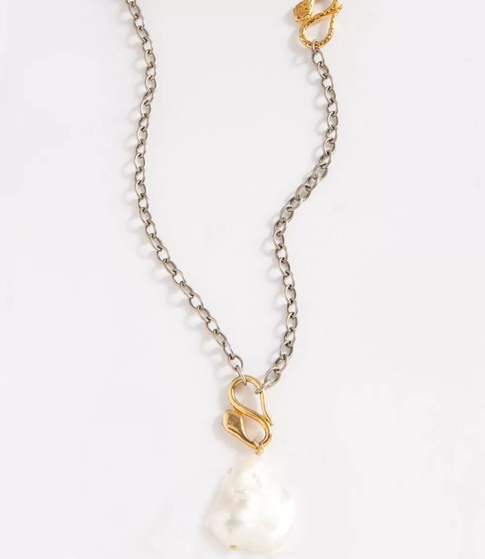 Chan Luu Pearl Pendant Necklace>Karen Kane Shop