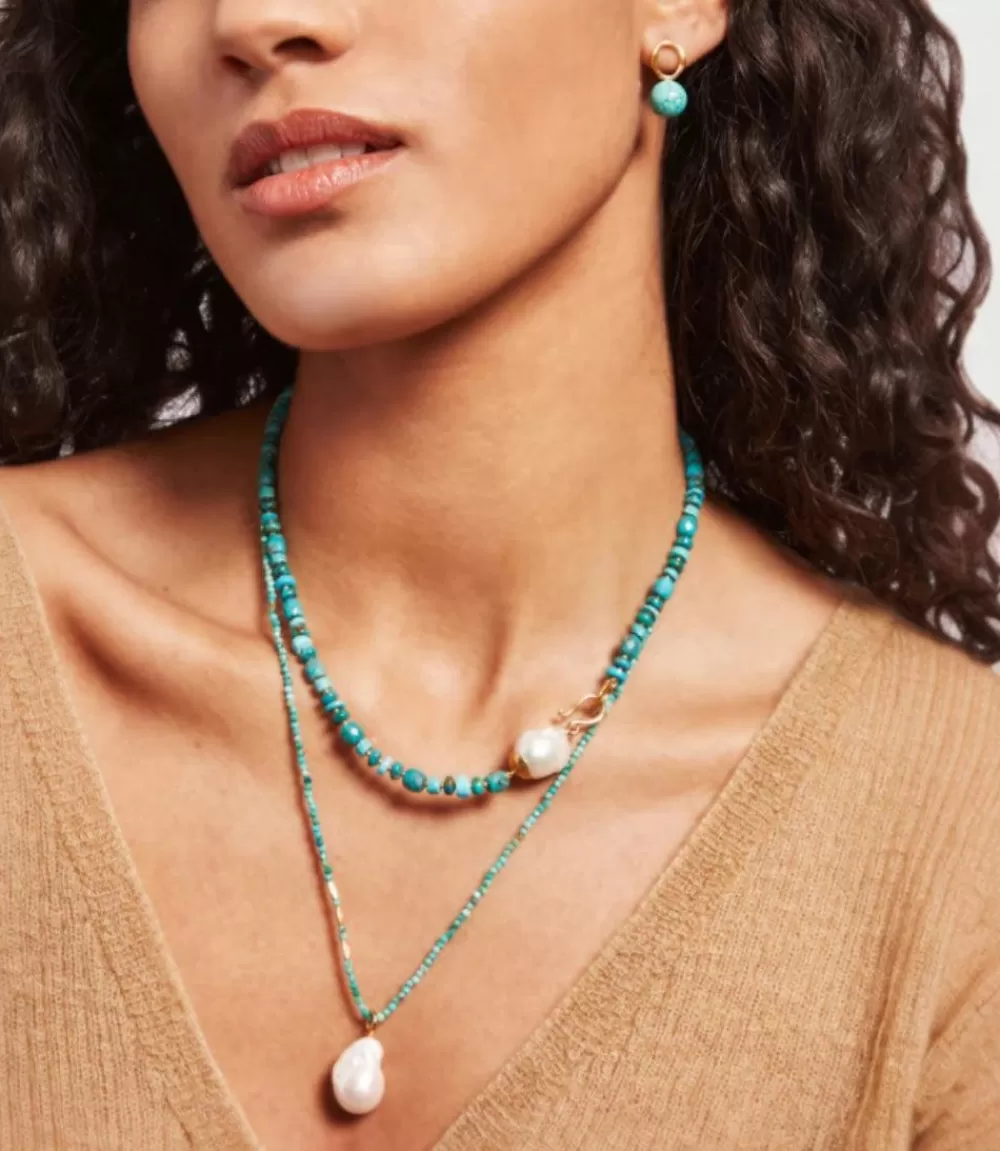 Chan Luu Pearl Pendant With Chain>Karen Kane Flash Sale