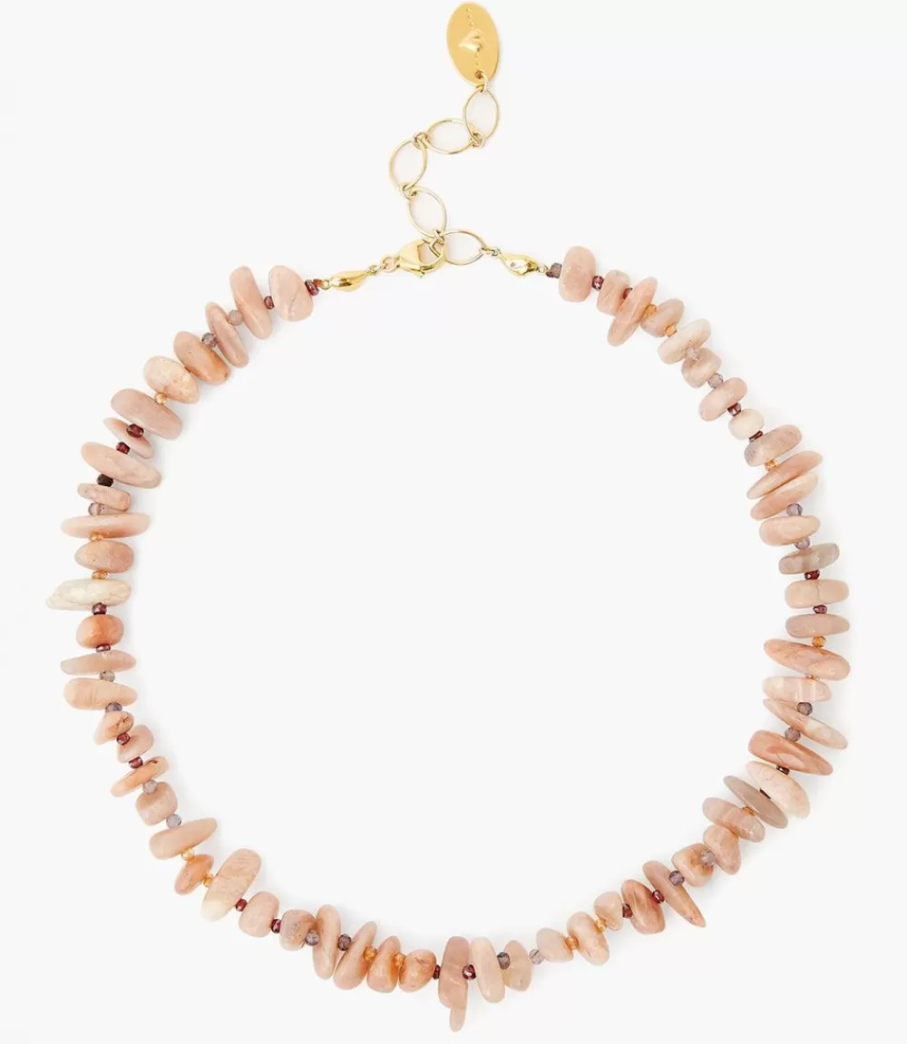 Chan Luu Red Moonstone Necklace>Karen Kane New