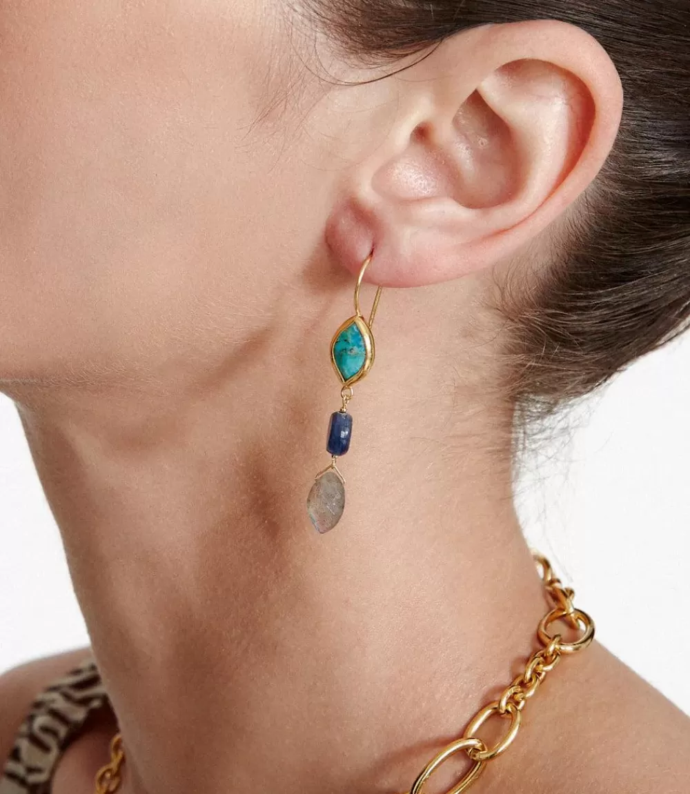 Chan Luu Triple Drop Earrings>Karen Kane Cheap