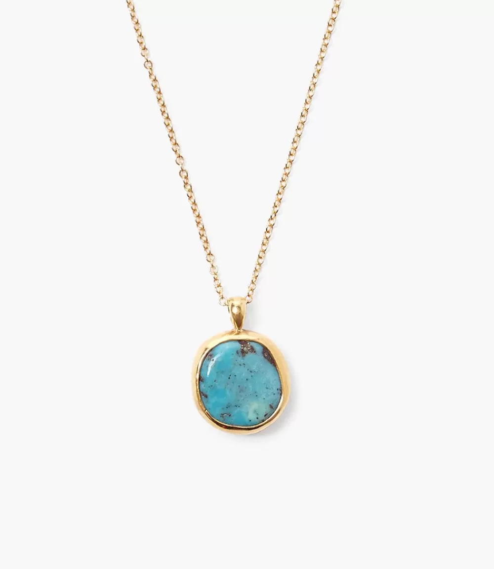 Chan Luu Turquoise Pendant Necklace>Karen Kane Hot