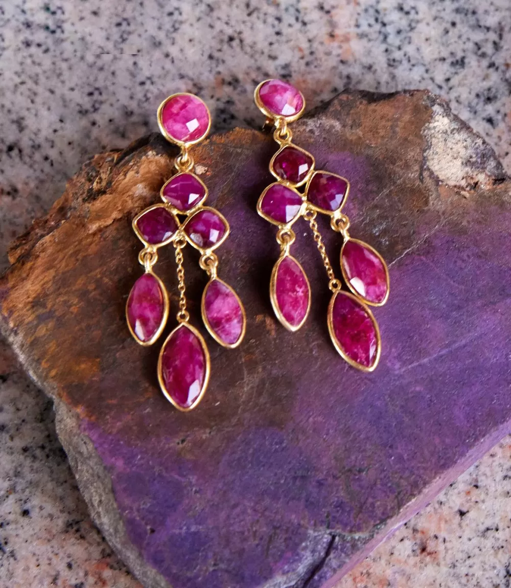 Chandelier Gemstone Earrings>Karen Kane Best Sale