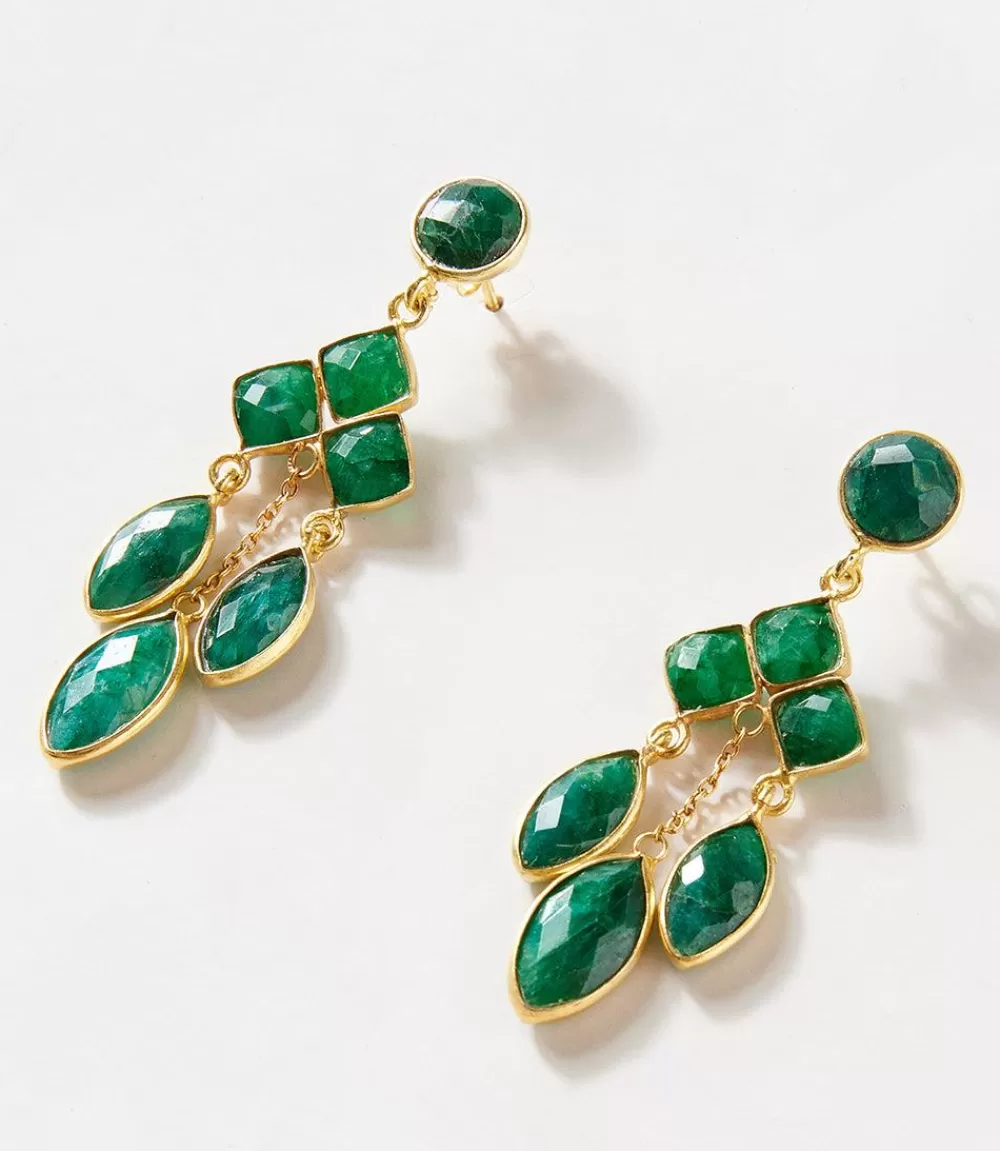 Chandelier Gemstone Earrings>Karen Kane Clearance