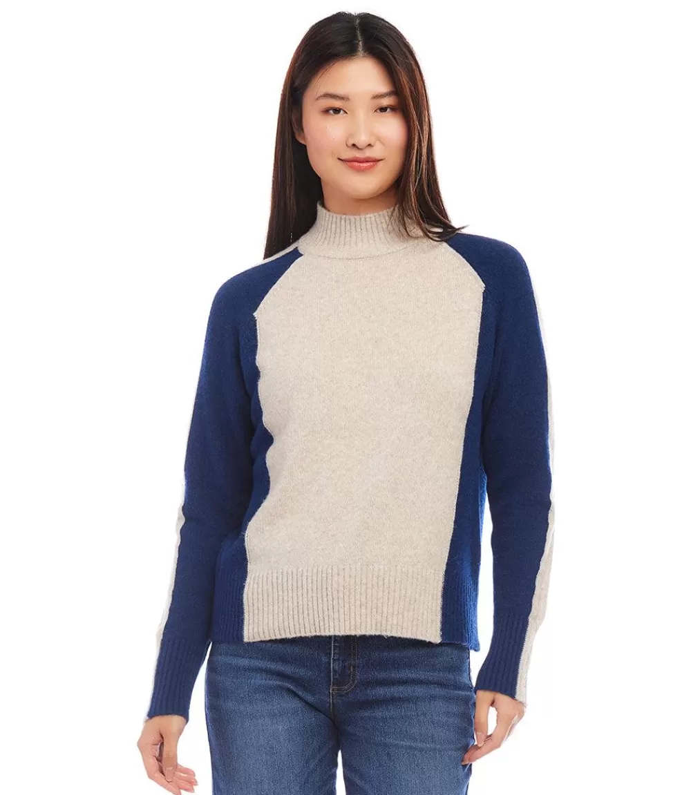 Colorblock Sweater>Karen Kane Fashion