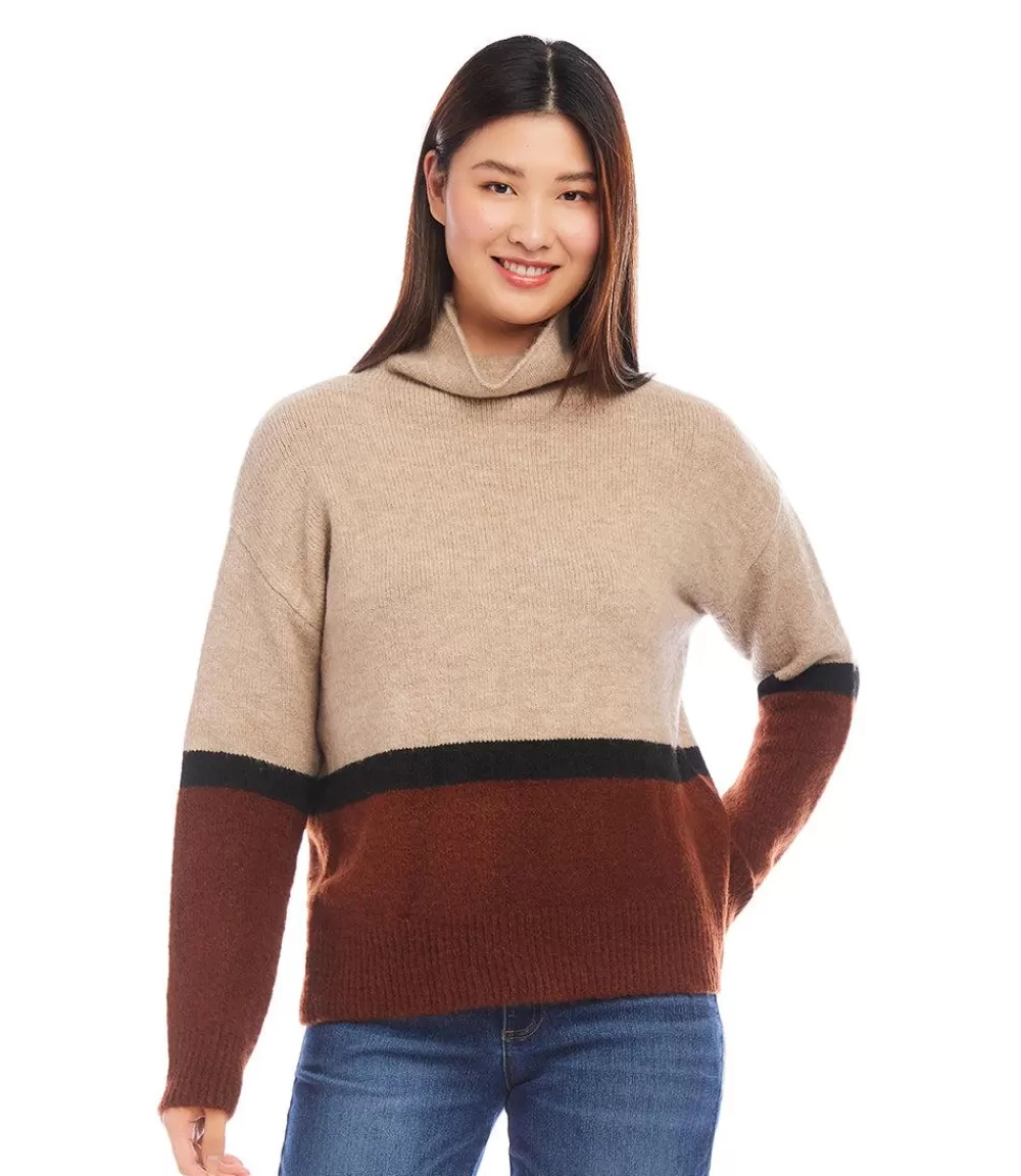 Colorblock Sweater>Karen Kane Cheap