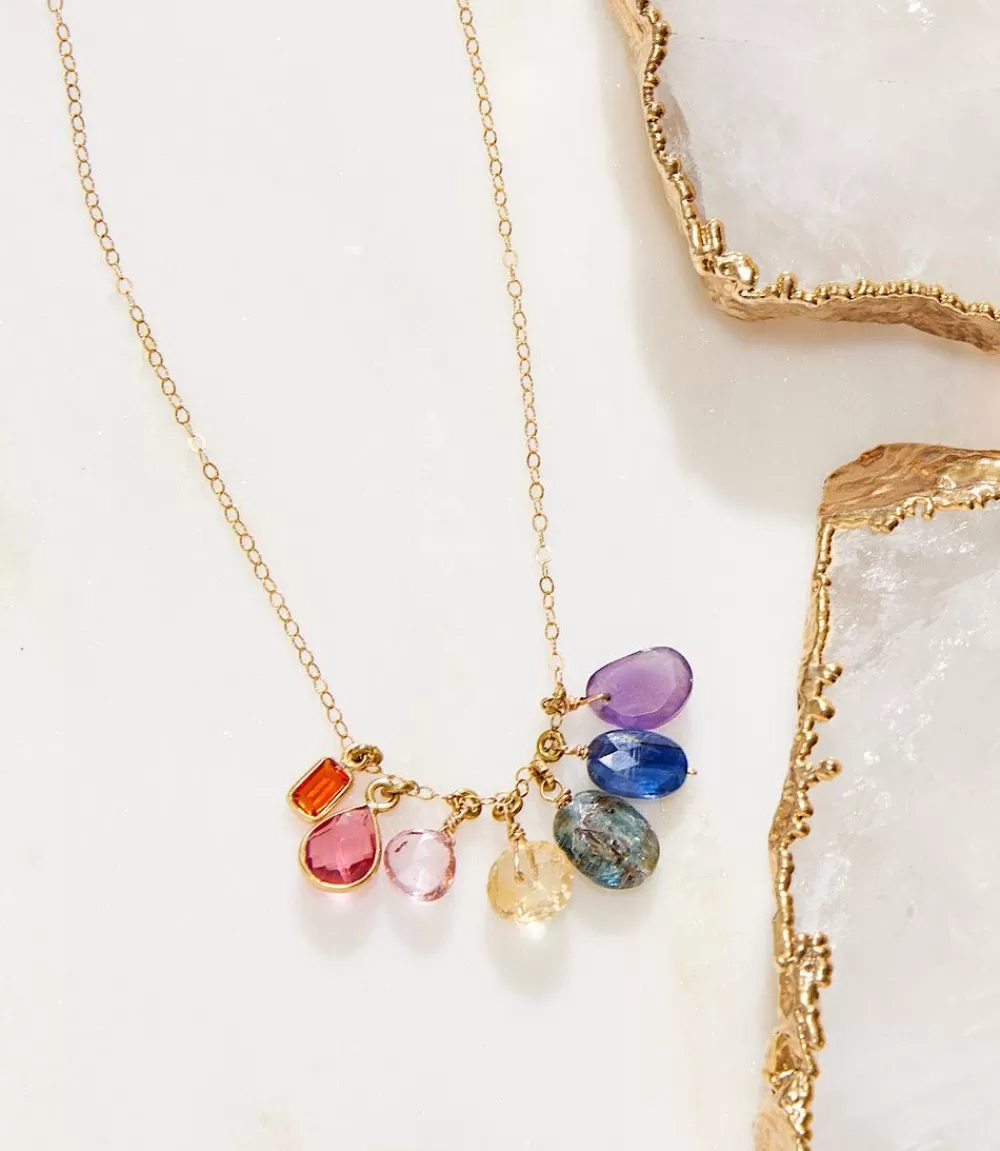 Colorful Gemstone Necklace>Karen Kane Cheap