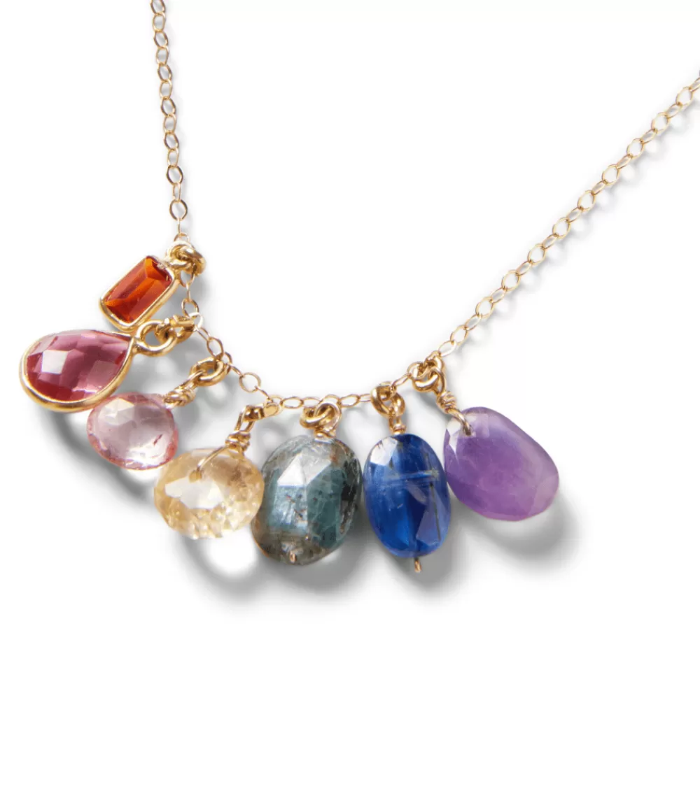 Colorful Gemstone Necklace>Karen Kane Cheap