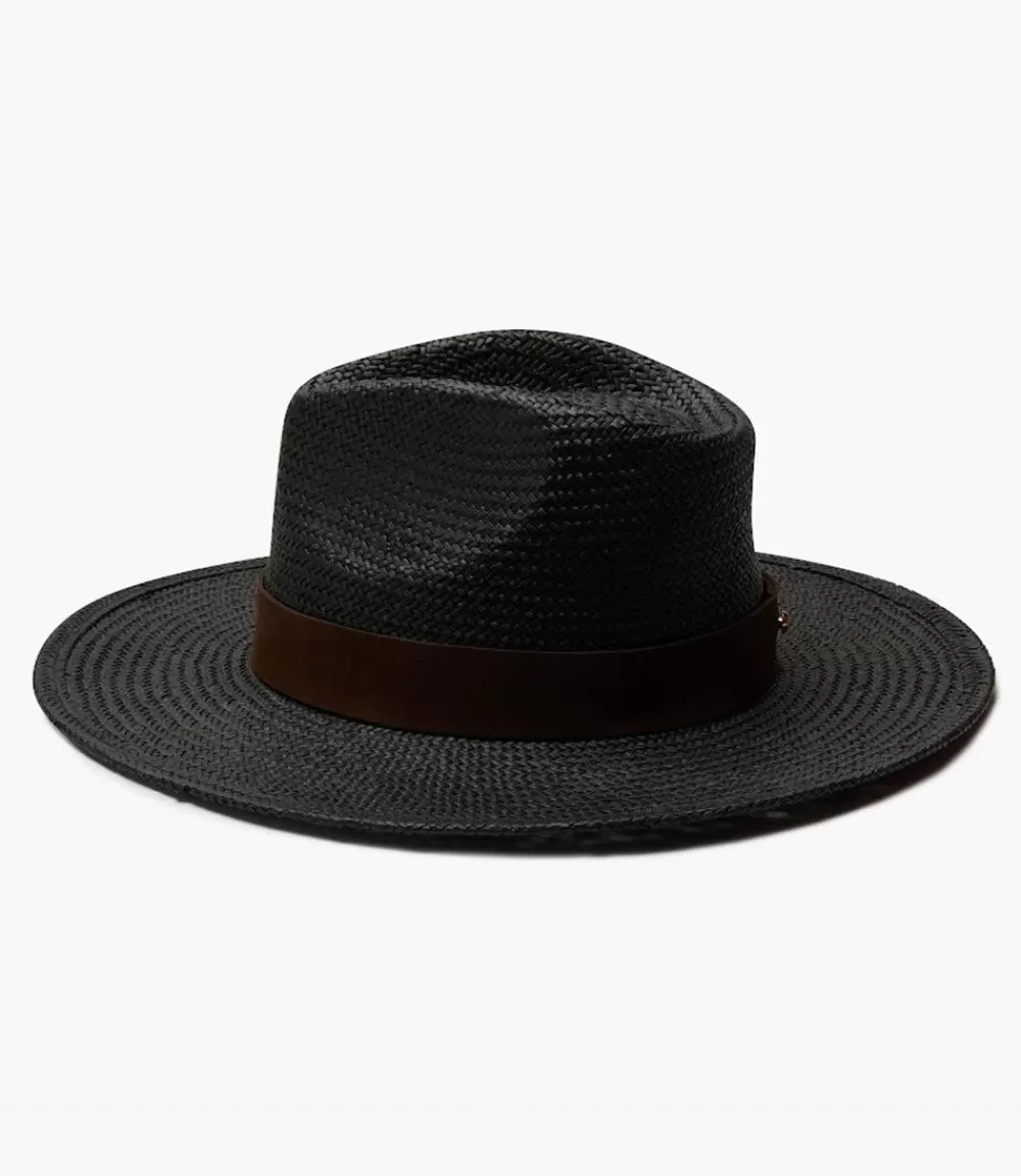 Contrast Trim Straw Hat>Karen Kane Clearance