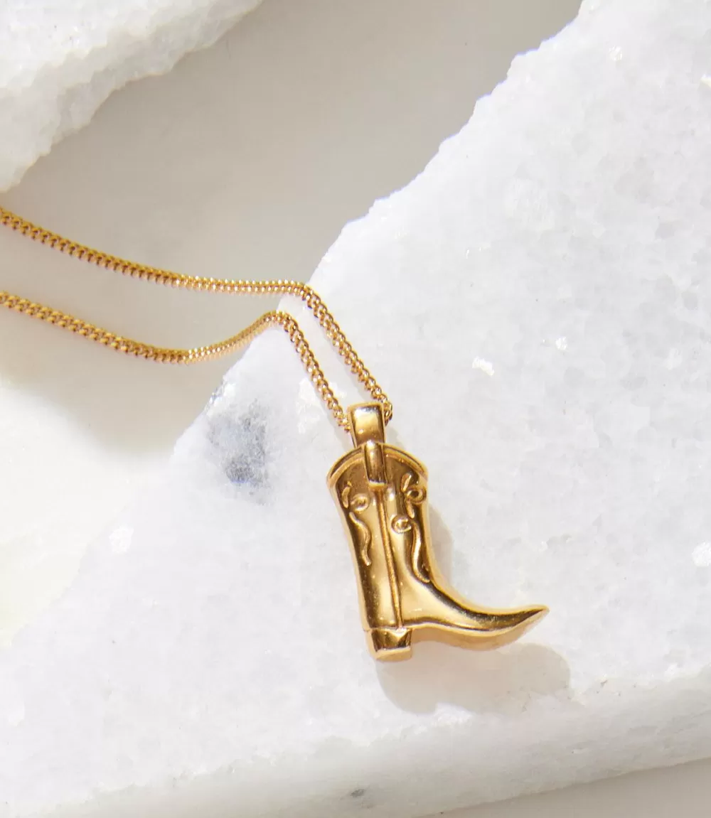 Cowboy Boot Necklace>Karen Kane Best Sale