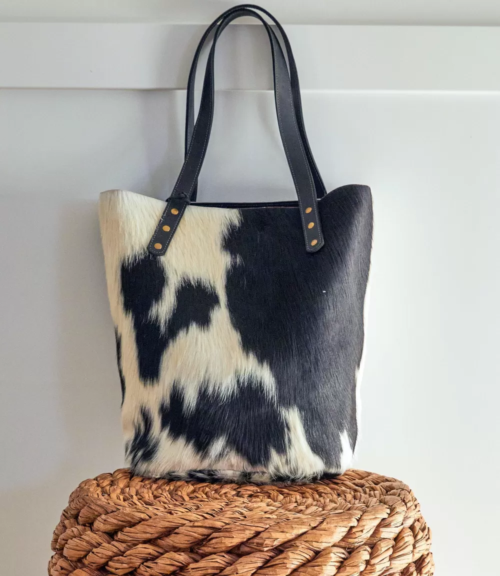 Cowhide Tote>Karen Kane Discount