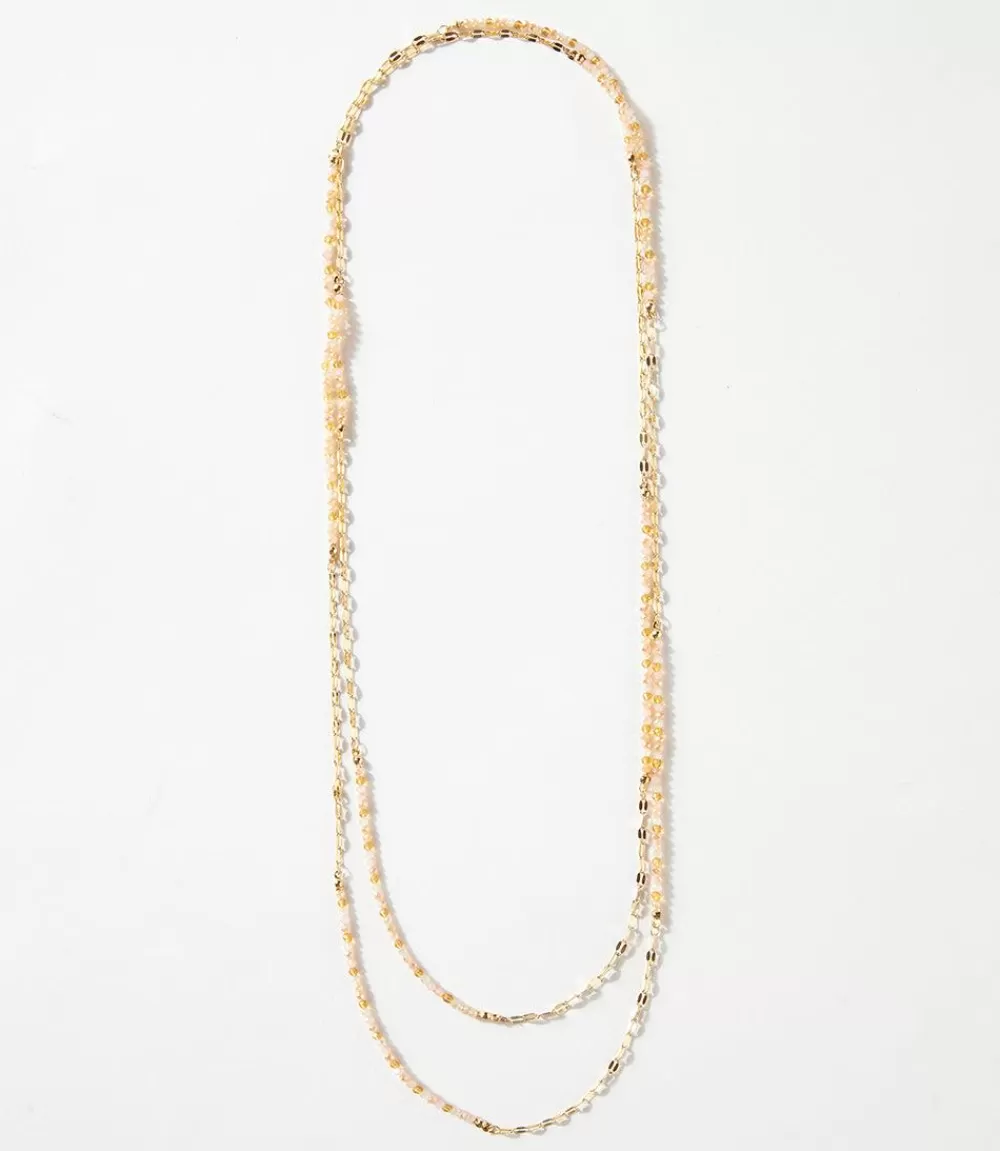 Crystal Beaded Necklace>Karen Kane Fashion