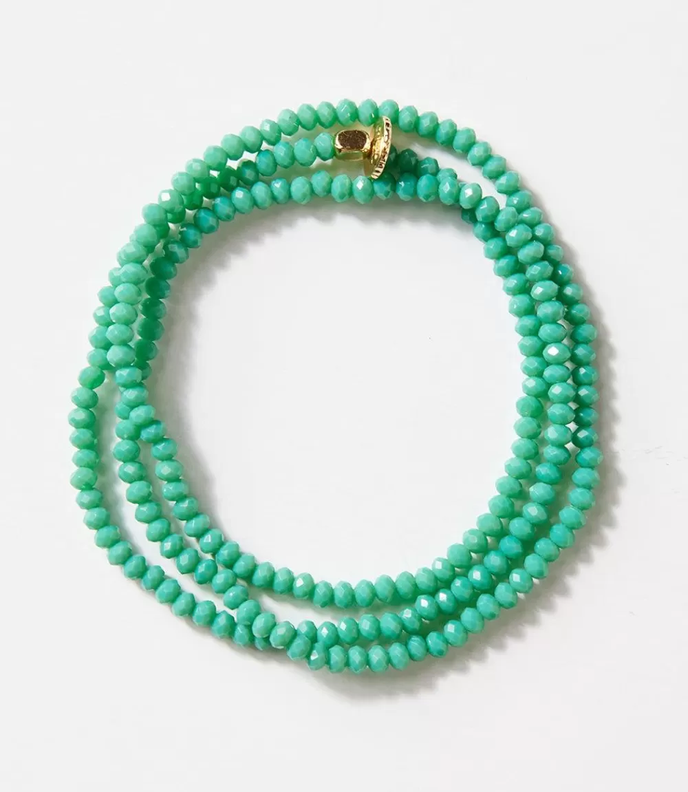 Crystal Beaded Stretch Bracelet>Karen Kane Online