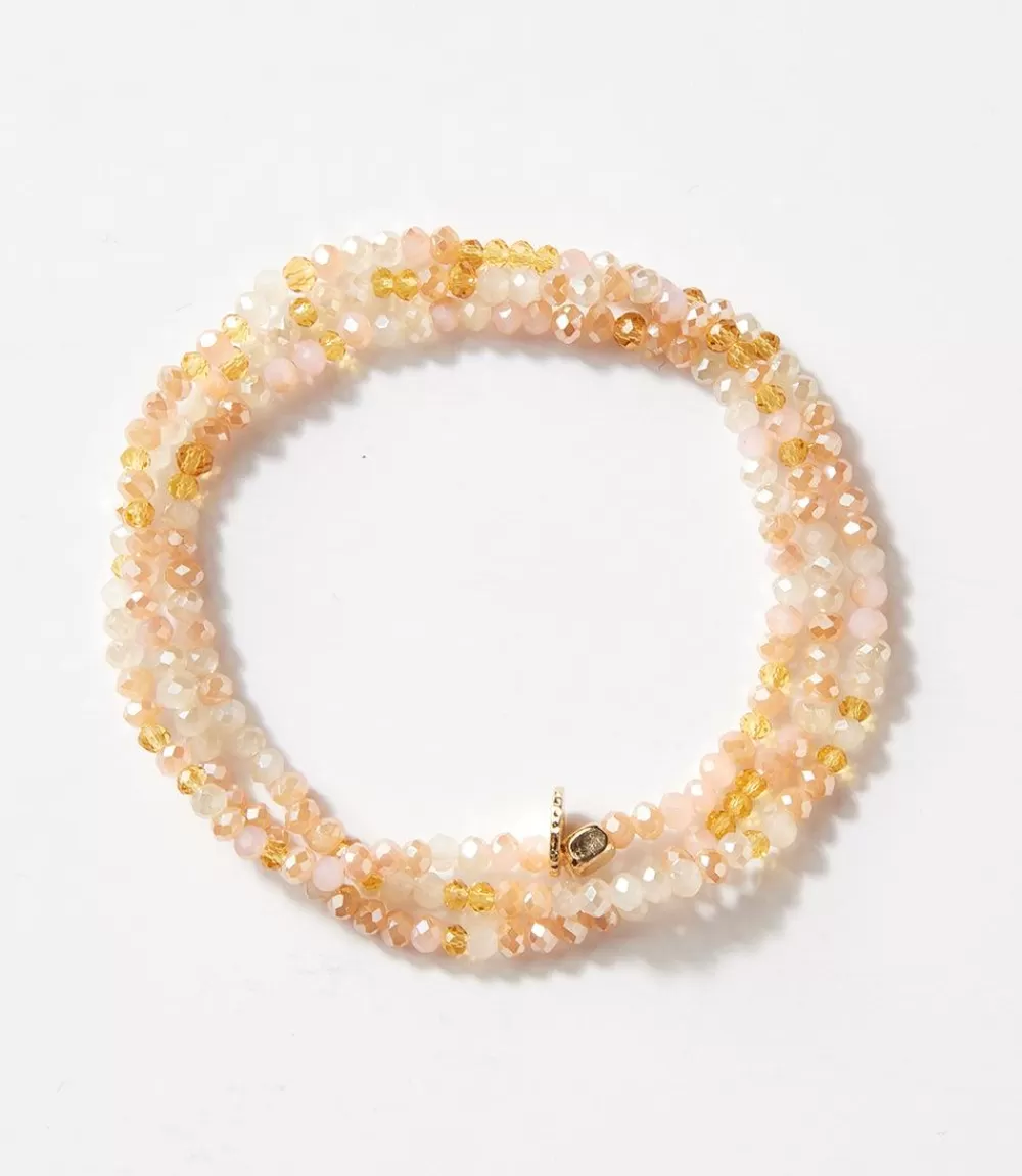 Crystal Beaded Stretch Bracelet>Karen Kane Best