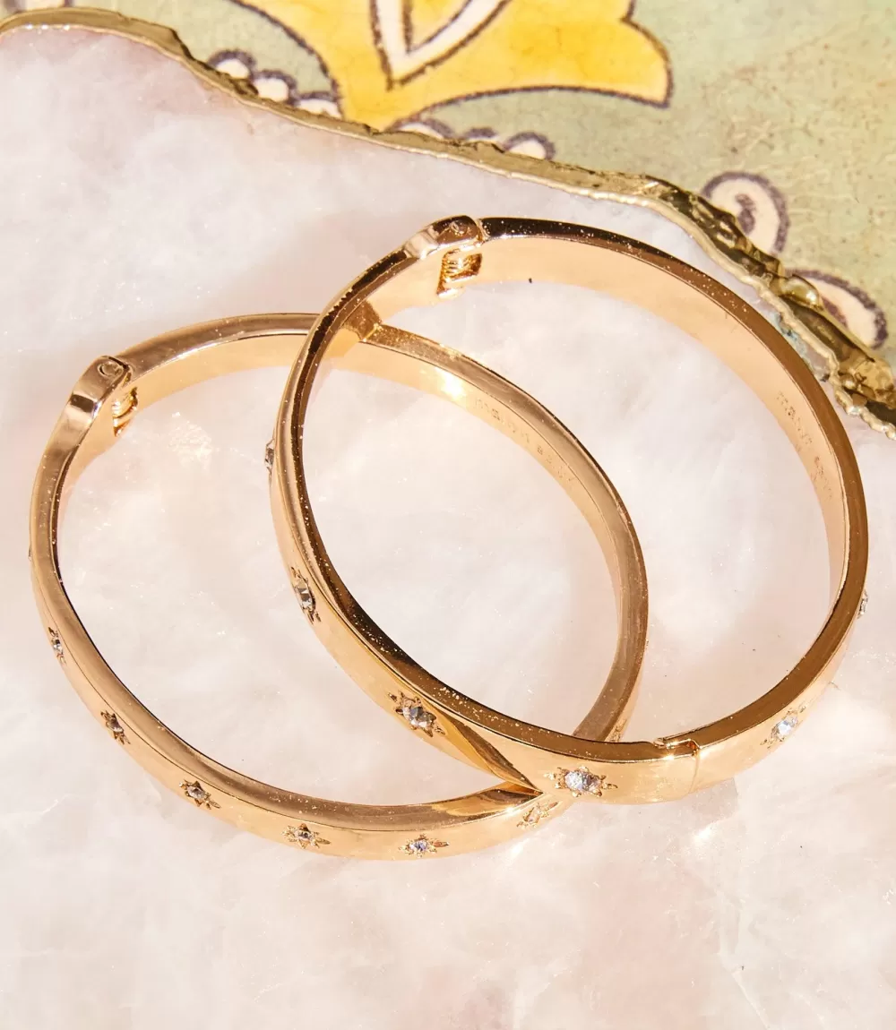 Crystal Starburst Bangle>Karen Kane Online