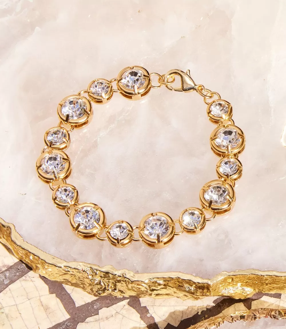 Crystal Stone Bracelet>Karen Kane Shop