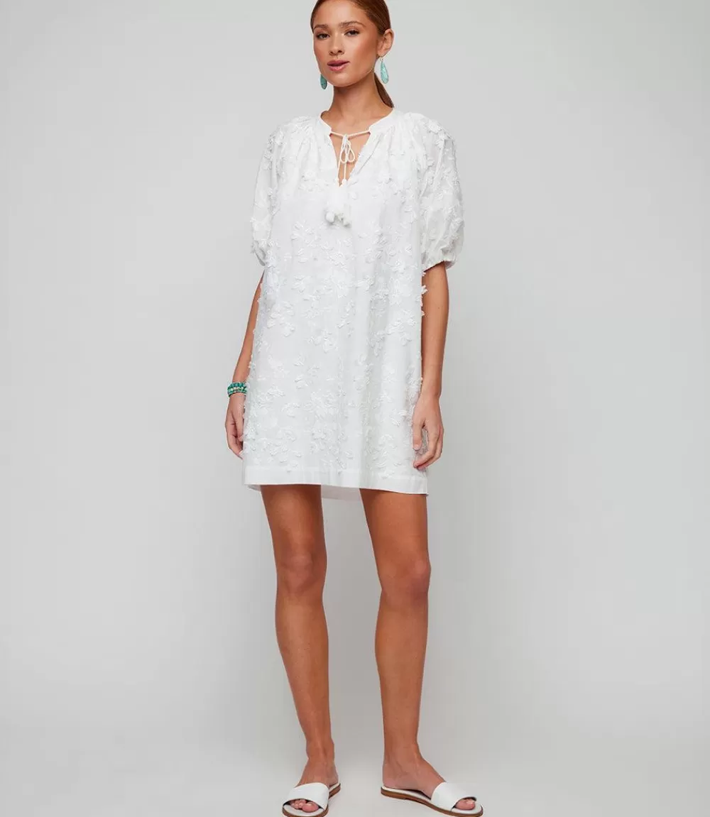 Embroidered Tassel Dress>Karen Kane Hot