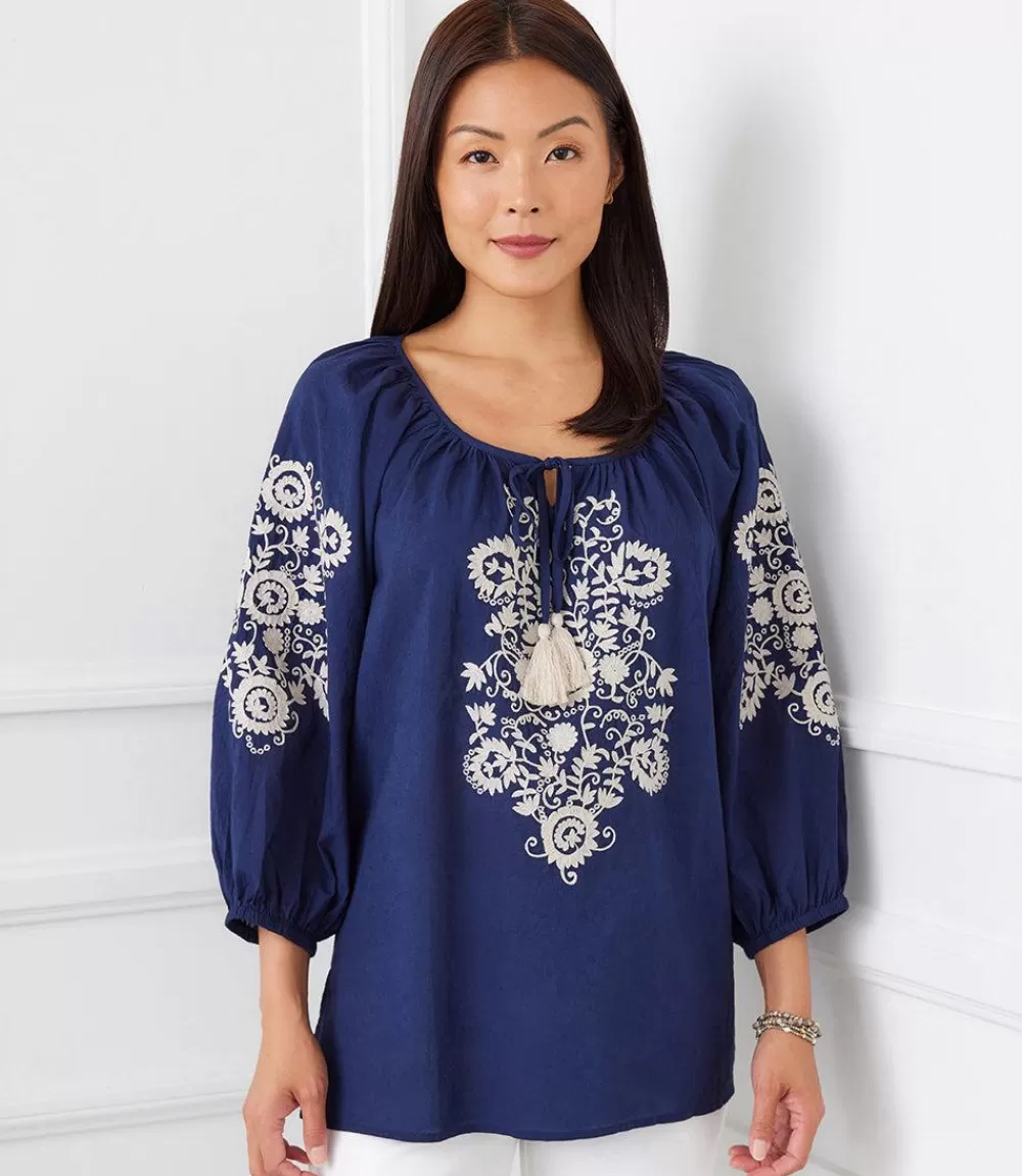 Embroidered Tunic>Karen Kane Online