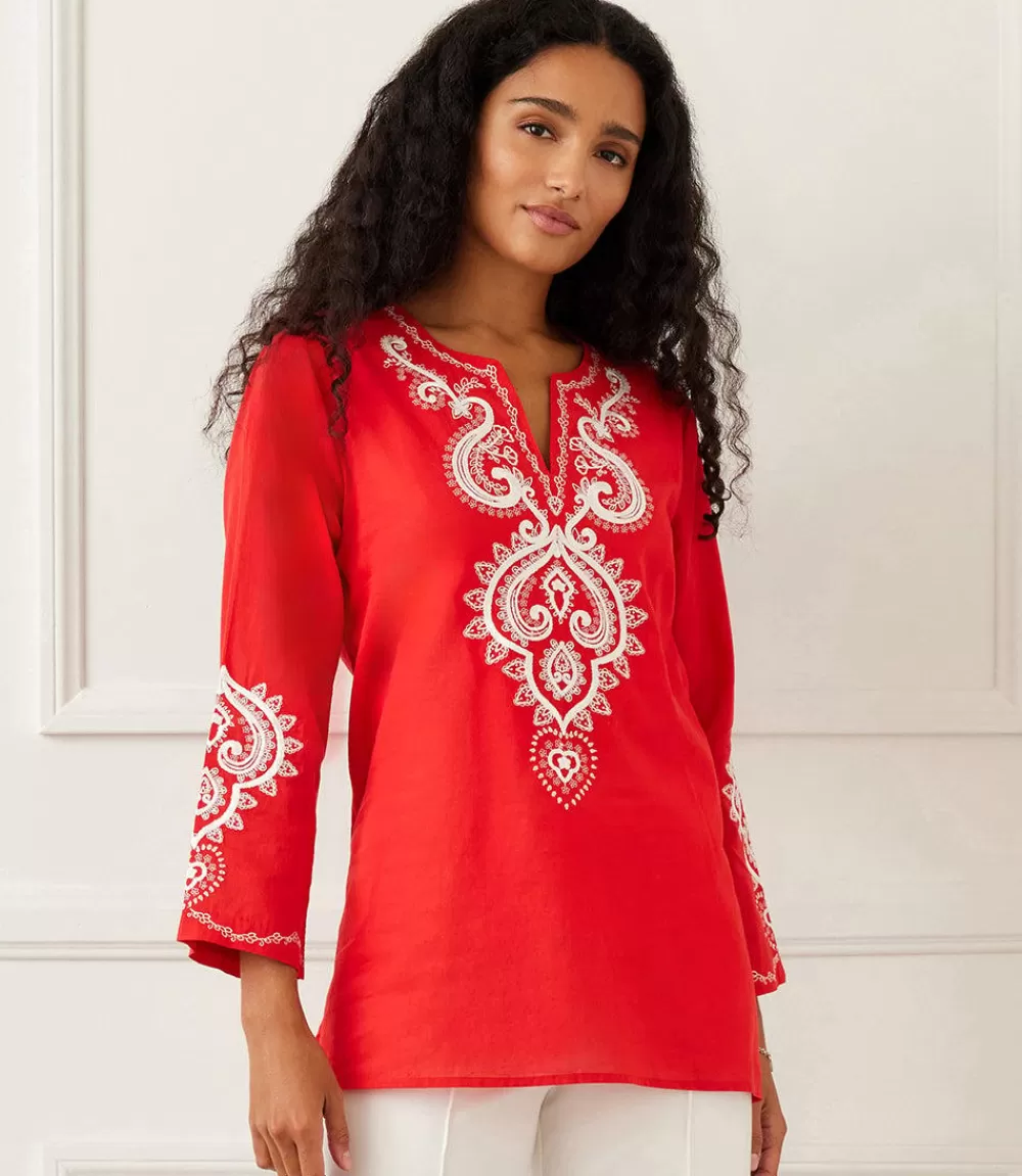 Embroidered Tunic>Karen Kane Sale