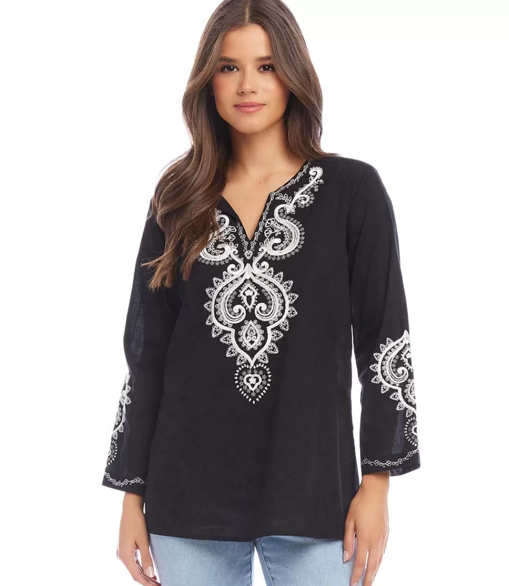 Embroidered Tunic>Karen Kane Best