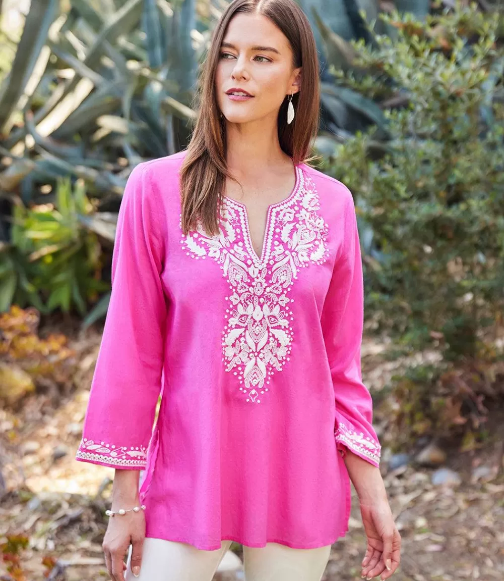 Embroidered Tunic>Karen Kane Sale