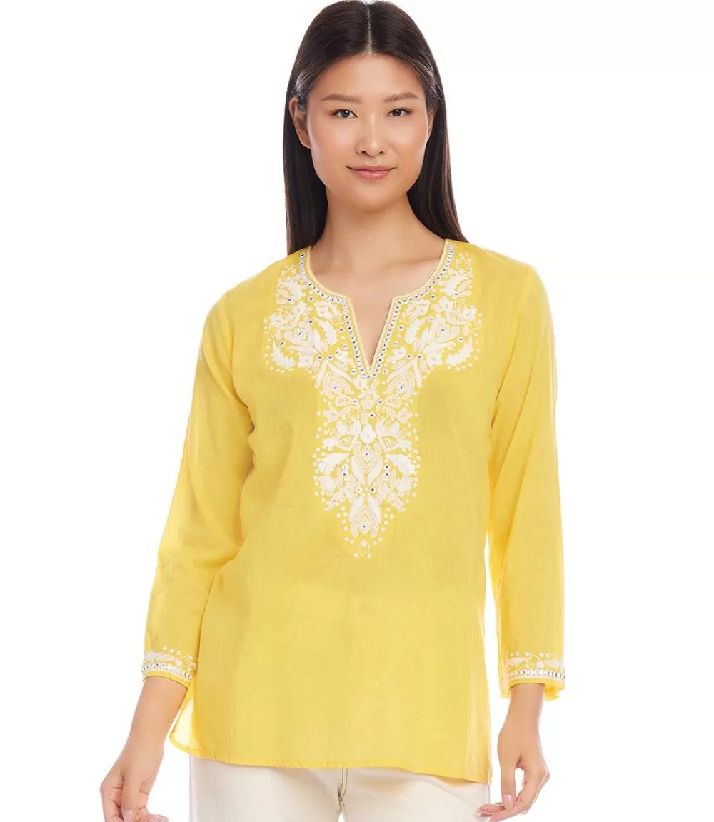 Embroidered Tunic>Karen Kane Fashion